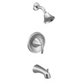 Moen One-Function, Tub/Shower, Chrome Plated T2743